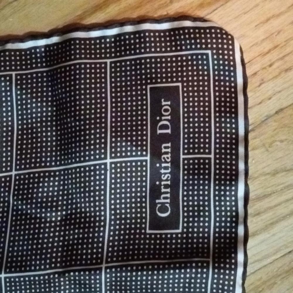 Authentic Christian Dior Silk Scarf - Picture 8 of 10